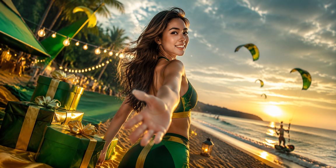 Người dùng theo dõi cược và casino trên điện thoại tại bãi biển Mũi Né